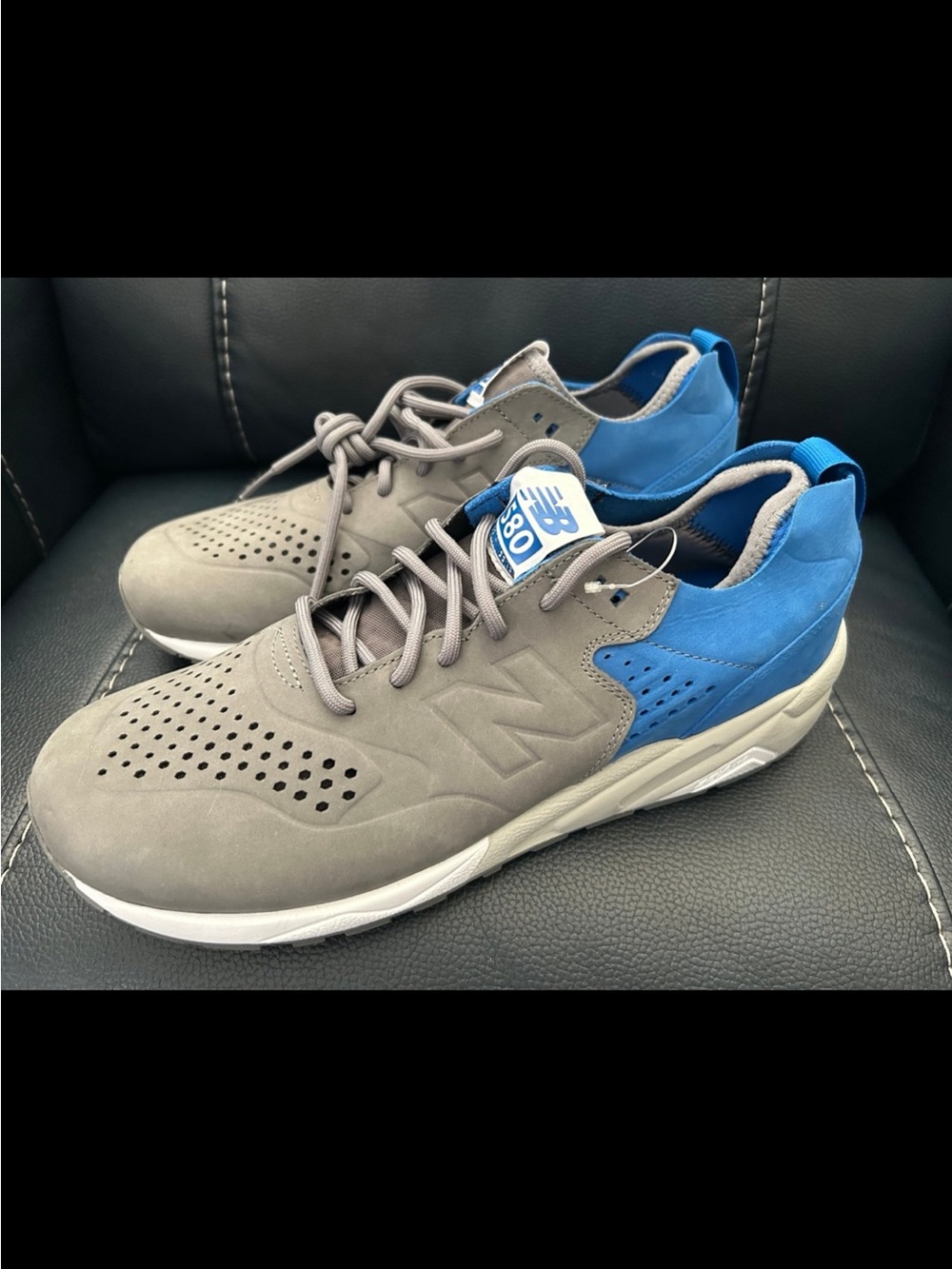 New Balance Colette 580 Re-Engineered Gray Blue Men’s US Sz 11.5